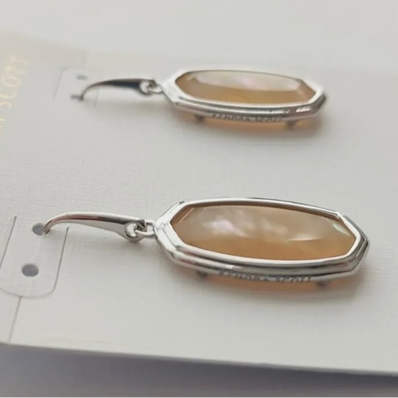 NWT Kendra Scott Dani Abalone Earrings - Picture 7 of 7